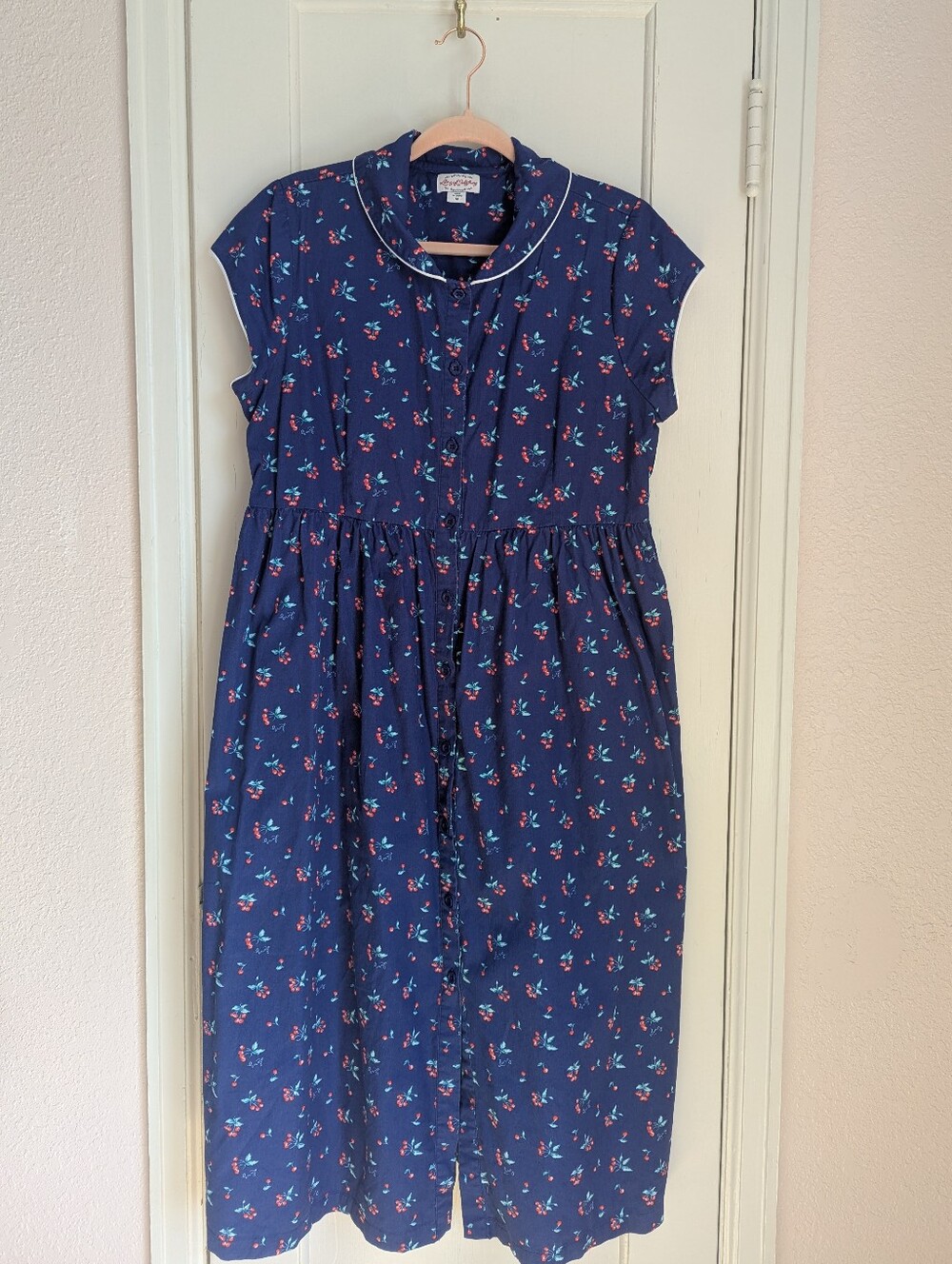 Lanz Of Salzburg Woman's Medium 100% Cotton House dress